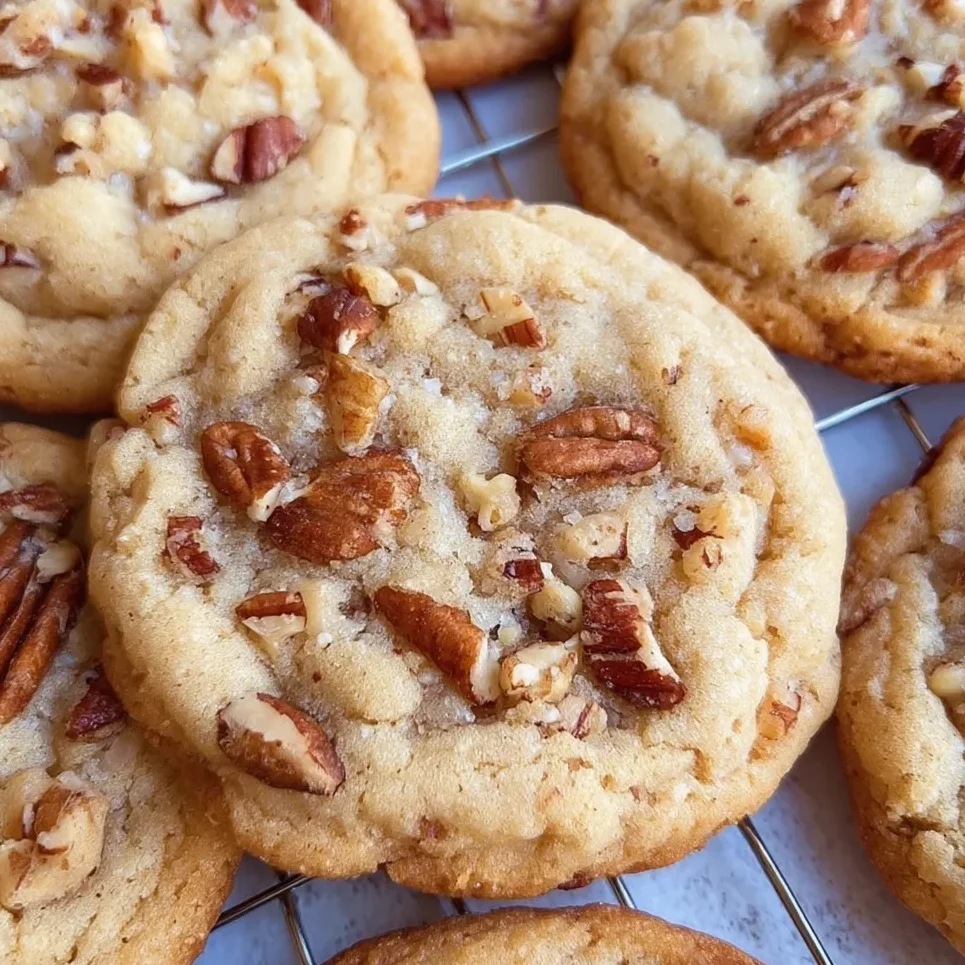 A plate of cookies served with a cup of coffee on a wooden table.