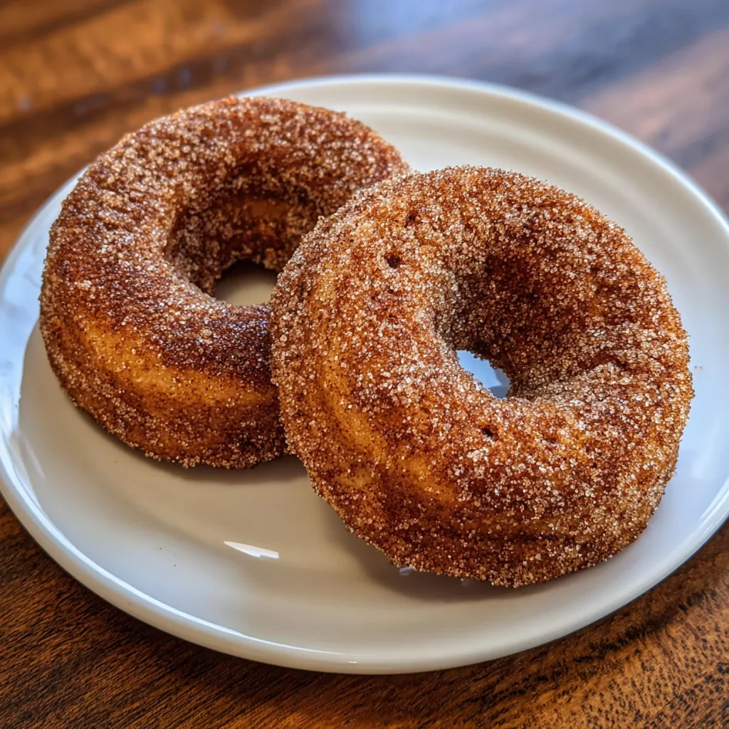 Basket of apple cider donuts with cinnamon sticks and apples for decoration.