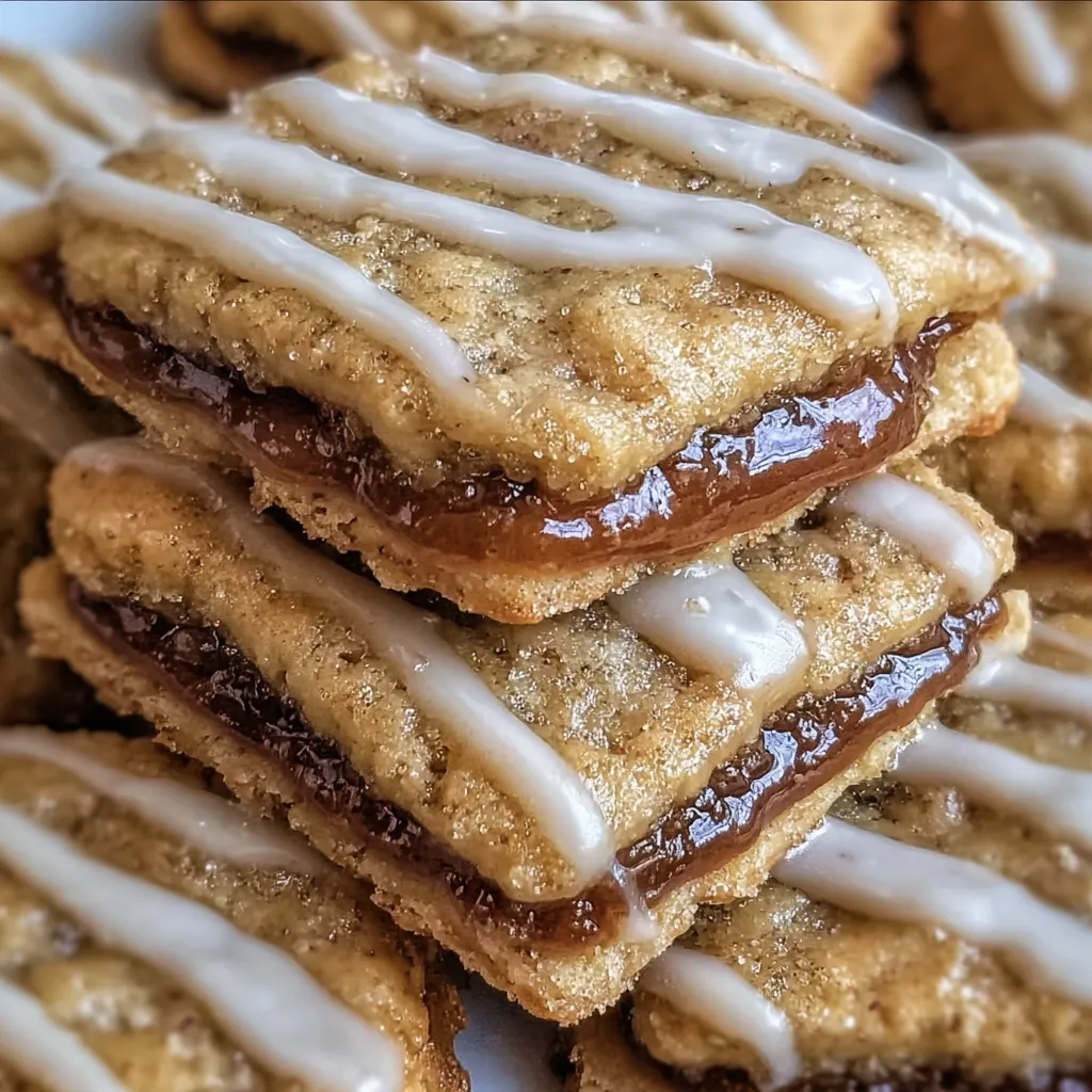 Cookies arranged on a tray with milk