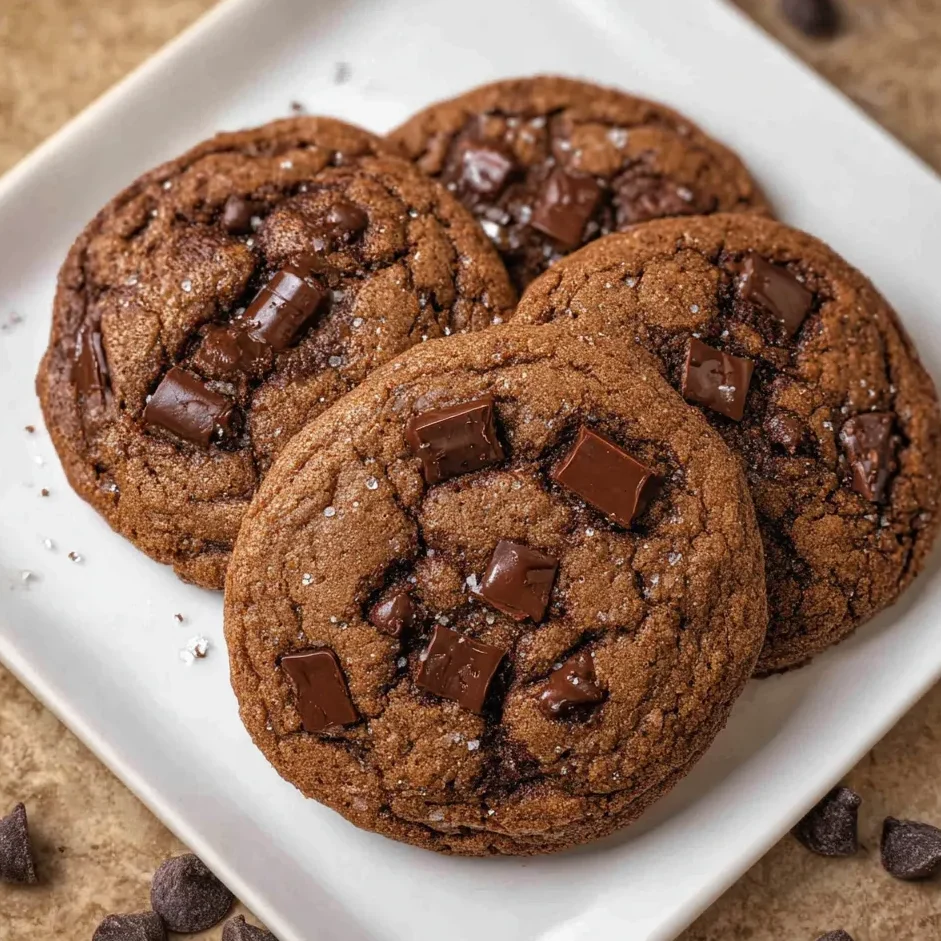 Stack of cookies on a rustic napkin beside a cup of coffee.