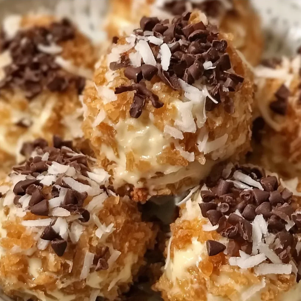 Tray of chilled moose farts balls ready to serve.