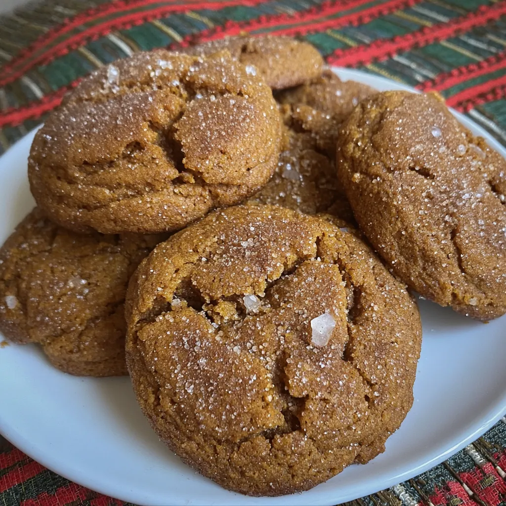 Pumpkin maple cookies drizzled with glaze on a cooling rack