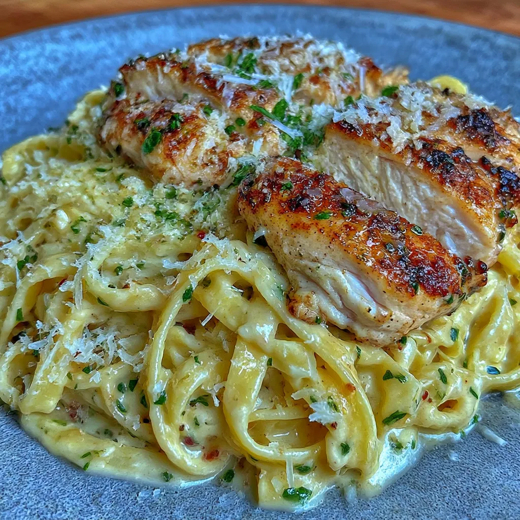 Chicken Fettuccine Alfredo