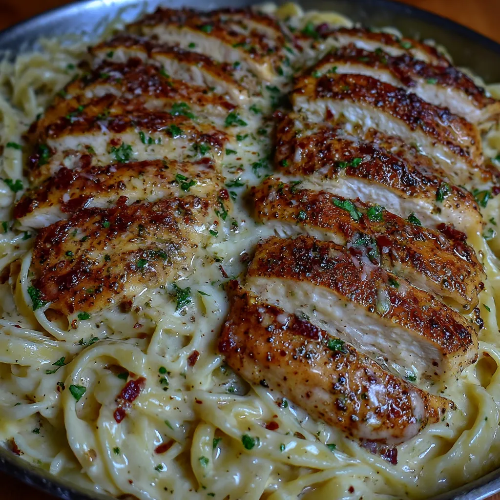Chicken Fettuccine Alfredo