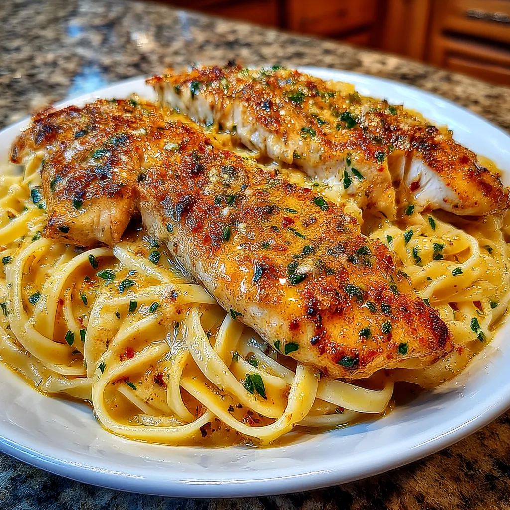 Cowboy Butter Chicken Linguine