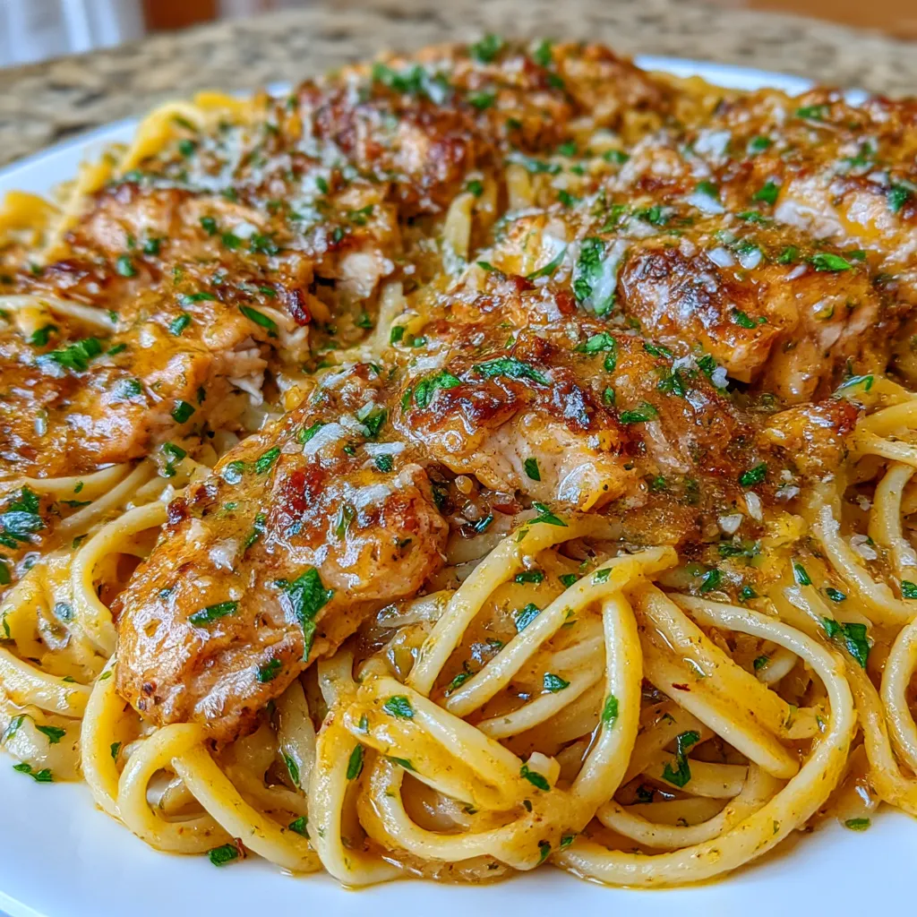 Cowboy Butter Chicken Linguine
