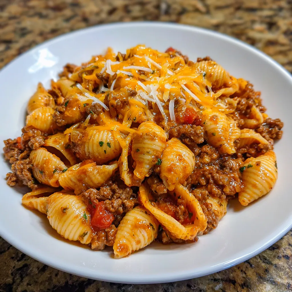 Taco pasta bake