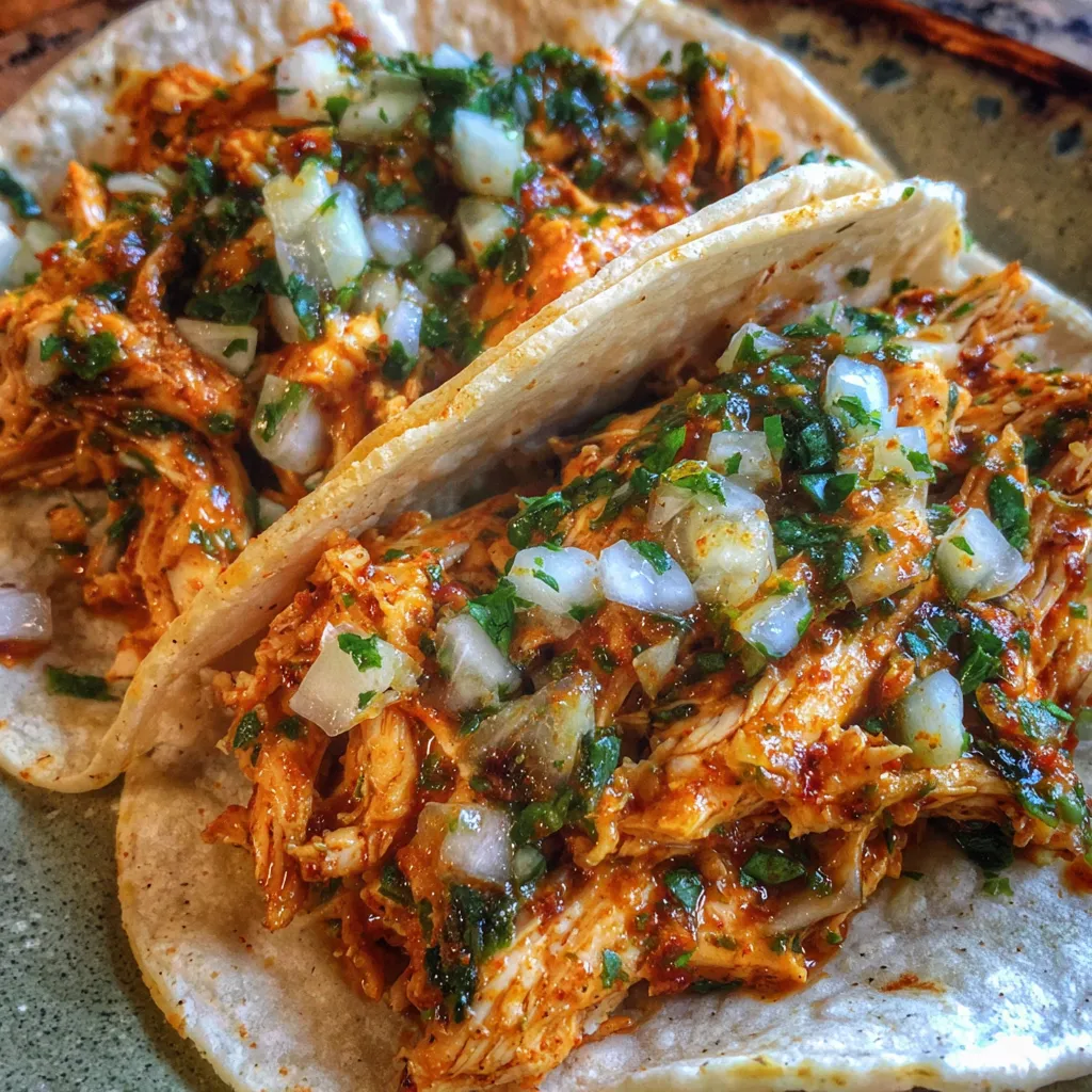 Tacos with lime and cilantro