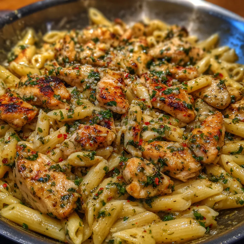 Cowboy butter chicken pasta