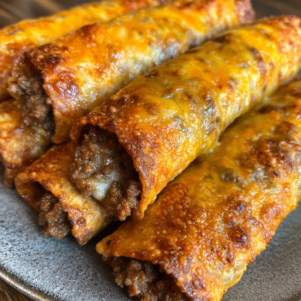 Beef taquitos baked