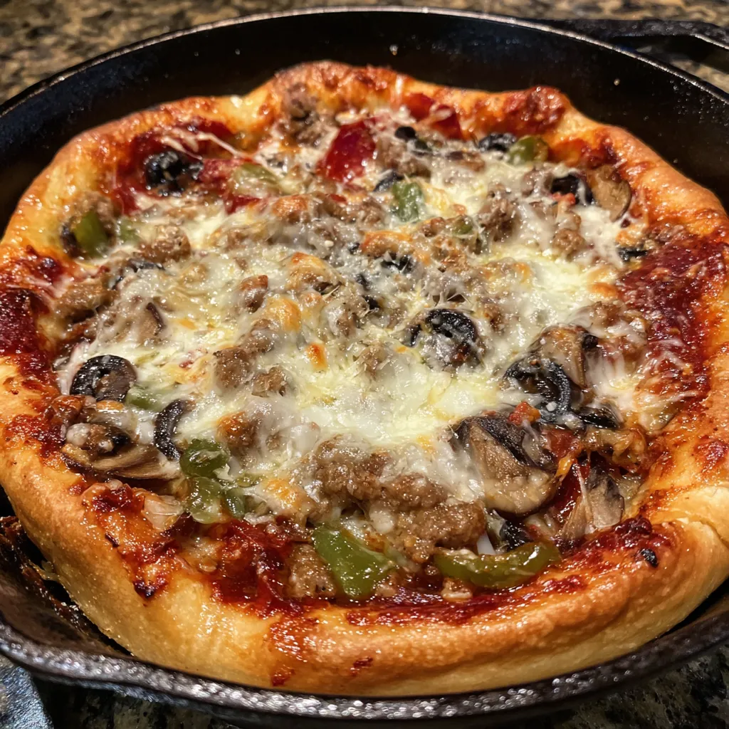Pizza pot pie