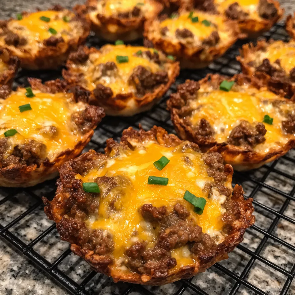 Close-up of taco ranch bites