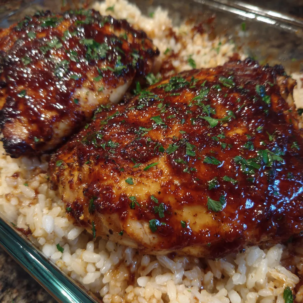 7 Reasons This Honey BBQ Chicken Rice Dinner Always Wins