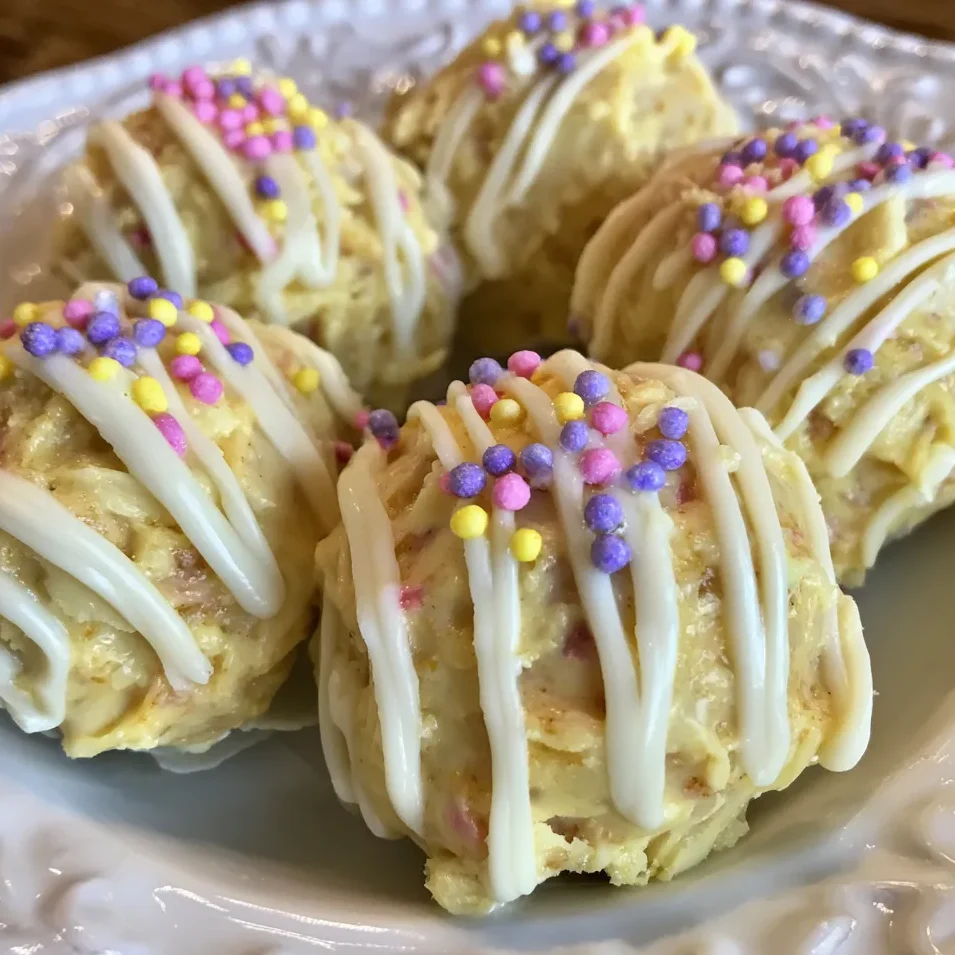 Banana pudding Easter truffles