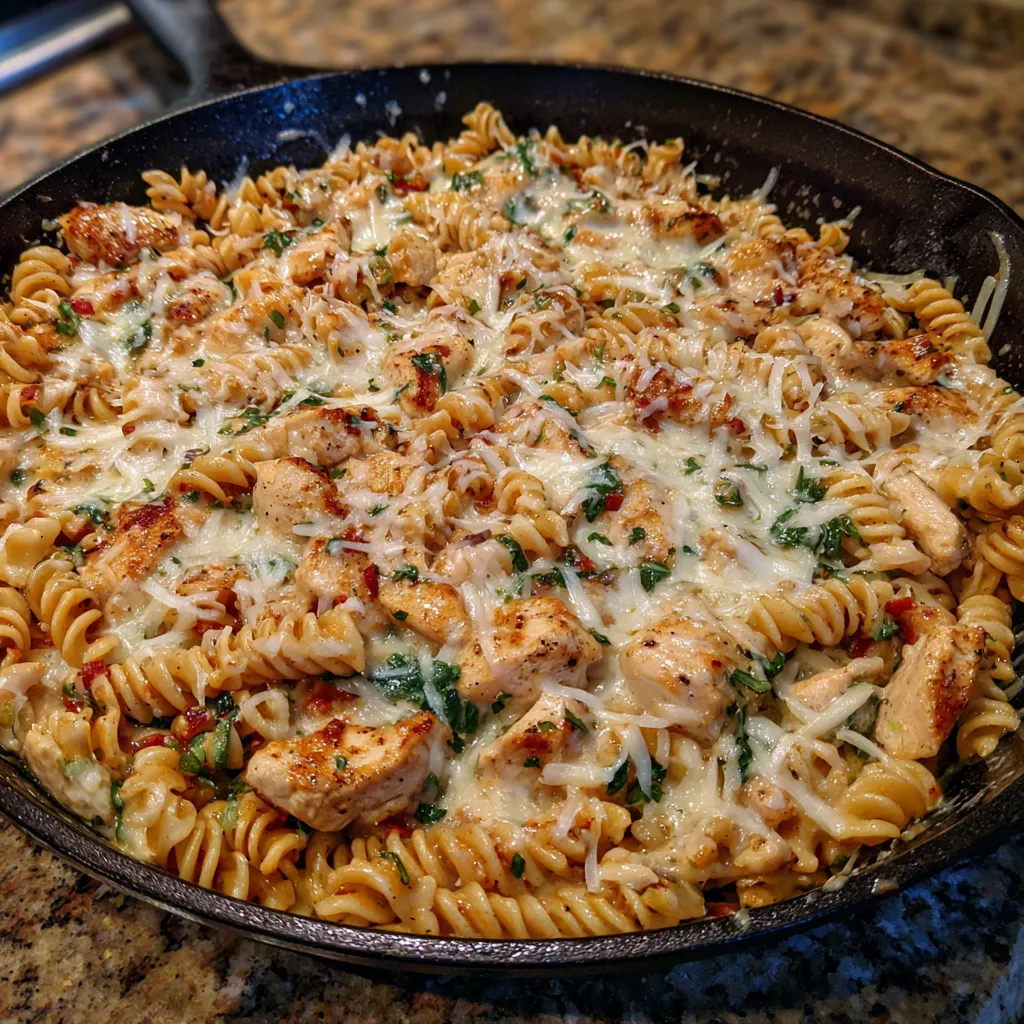 Creamy Cajun chicken pasta