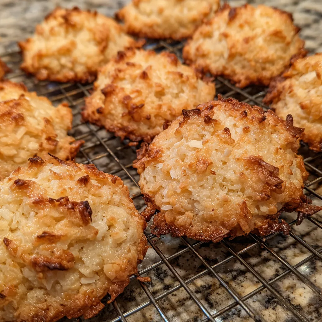 Chewy coconut cookies homemade