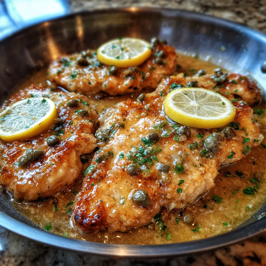 Easy chicken piccata