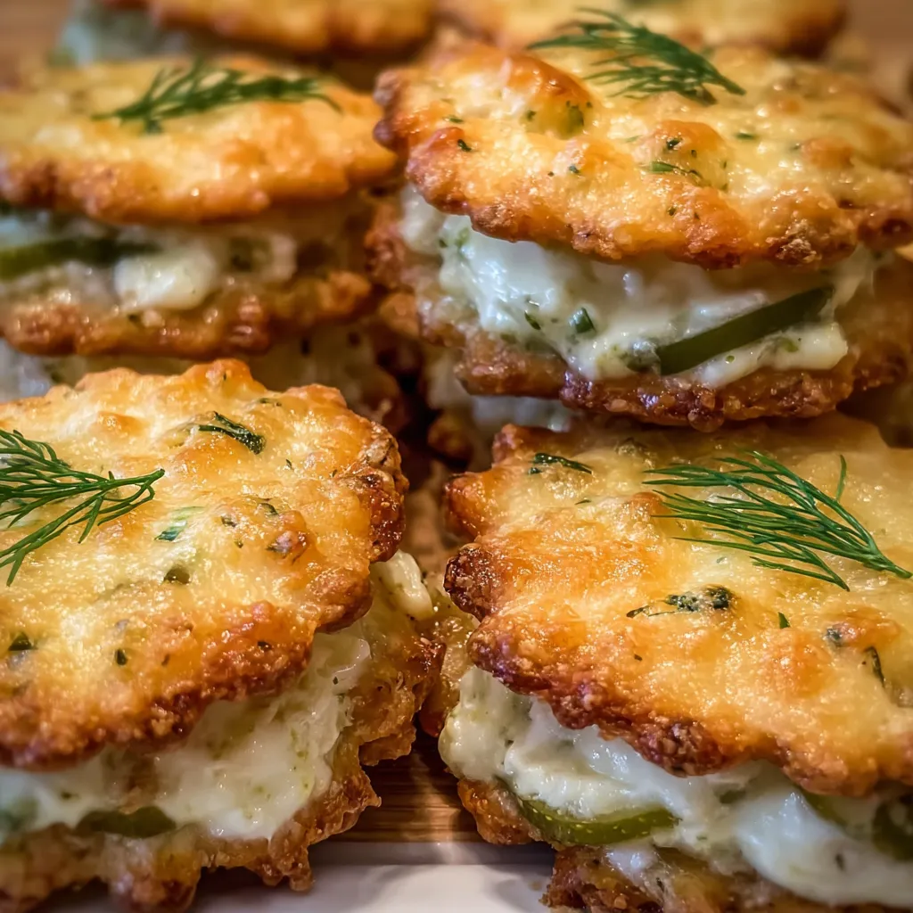 Ritz cracker sandwich snacks baked