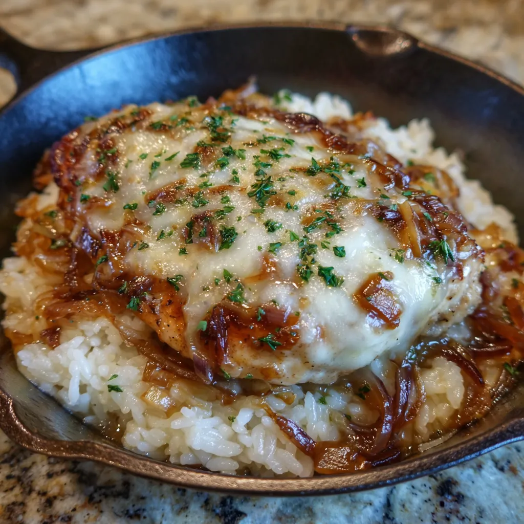French onion chicken casserole