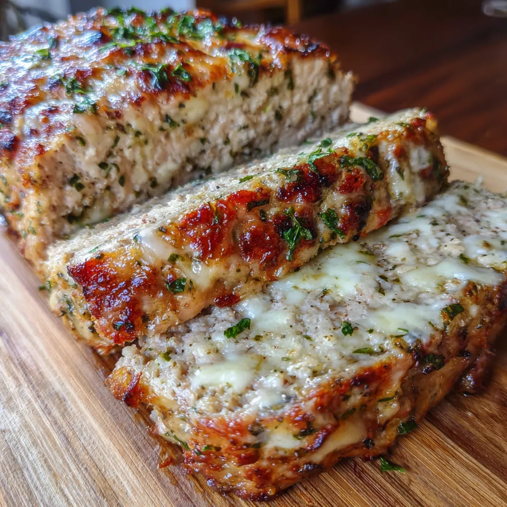 Meatloaf on plate