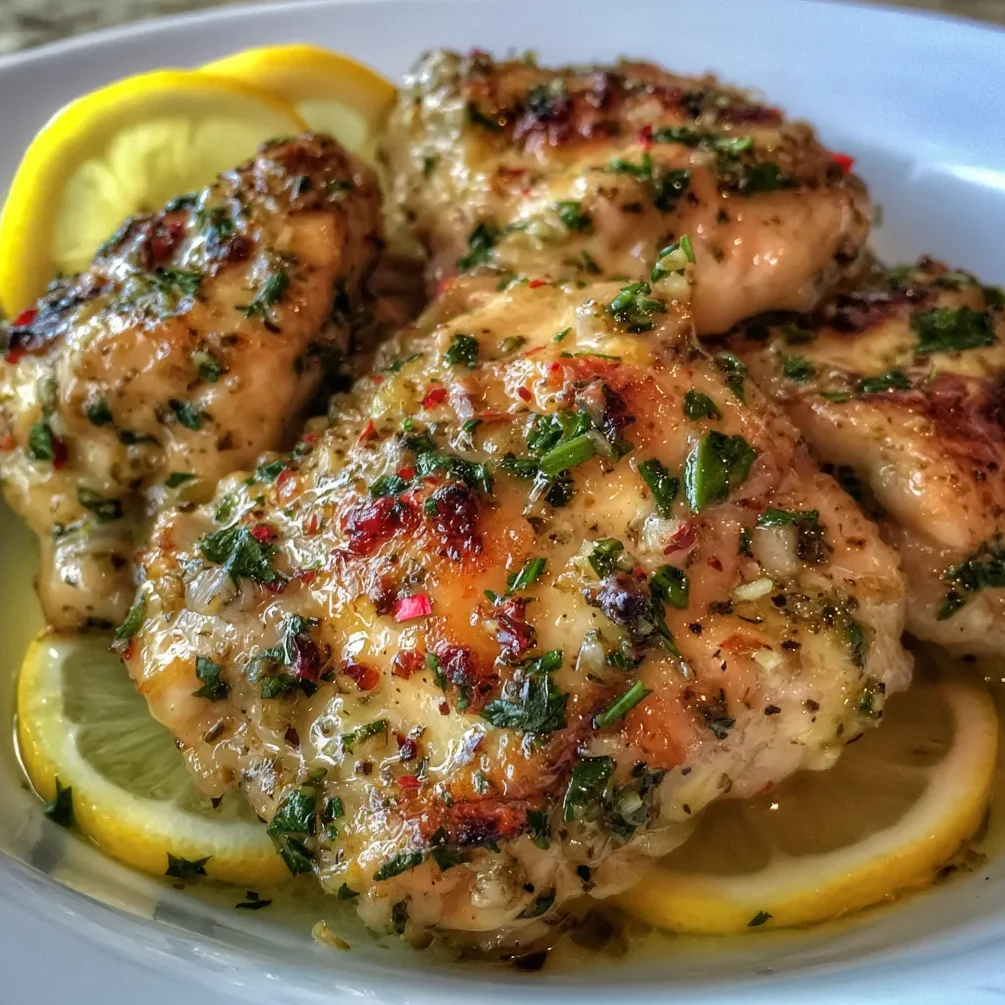 Mediterranean lemon chicken