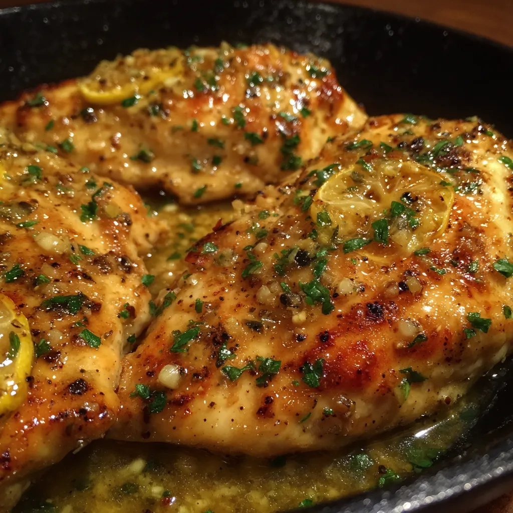 Healthy lemon pepper chicken dinner