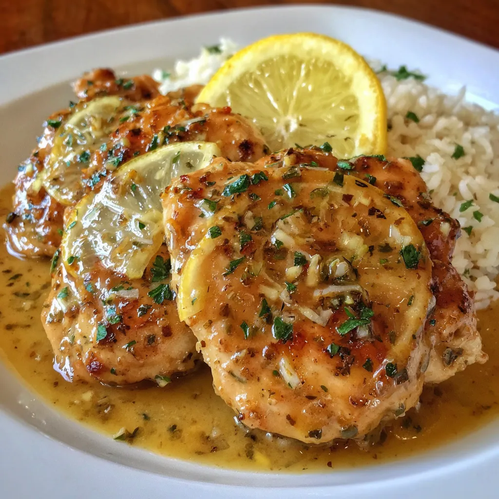 Easy lemon chicken dinner gluten free