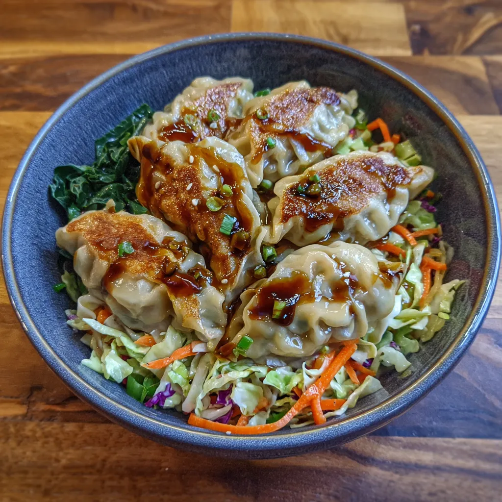 Noodle bowl with cabbage slaw