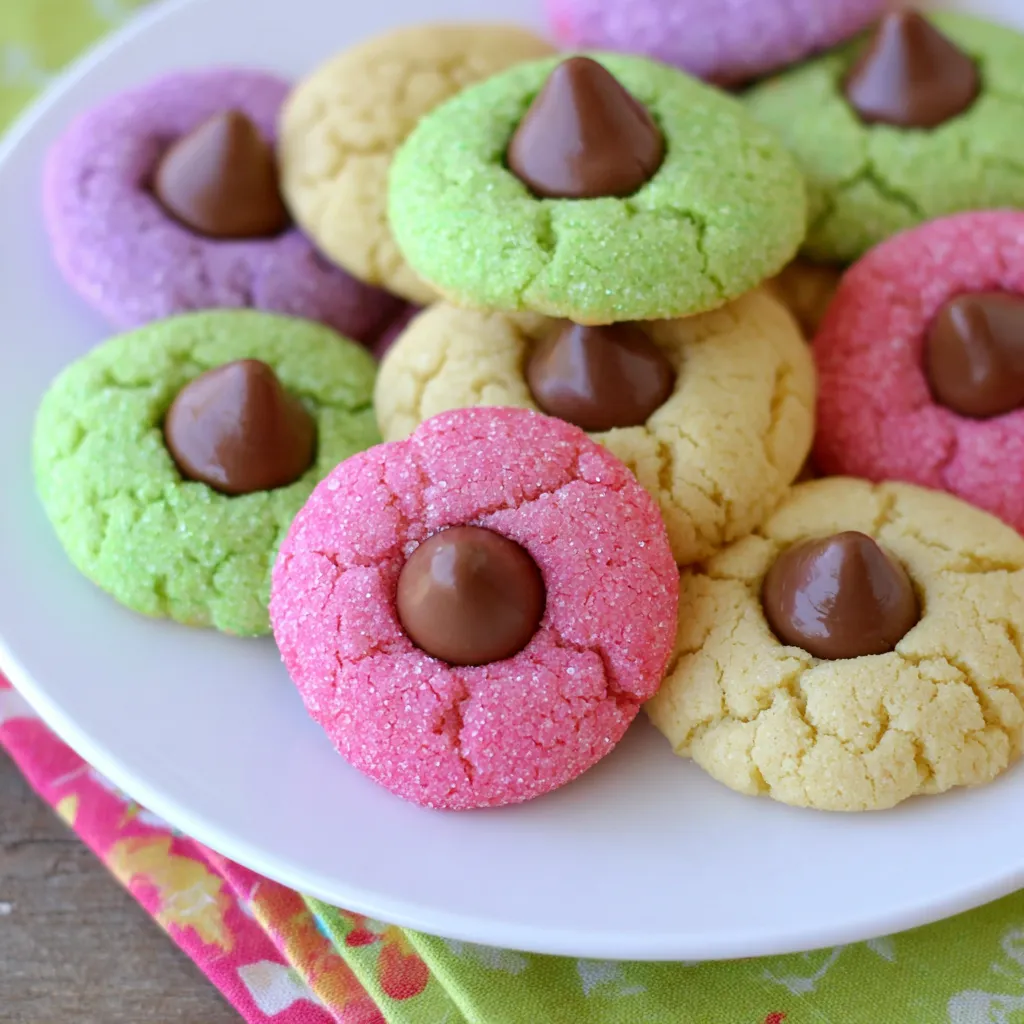 Easter blossom cookies