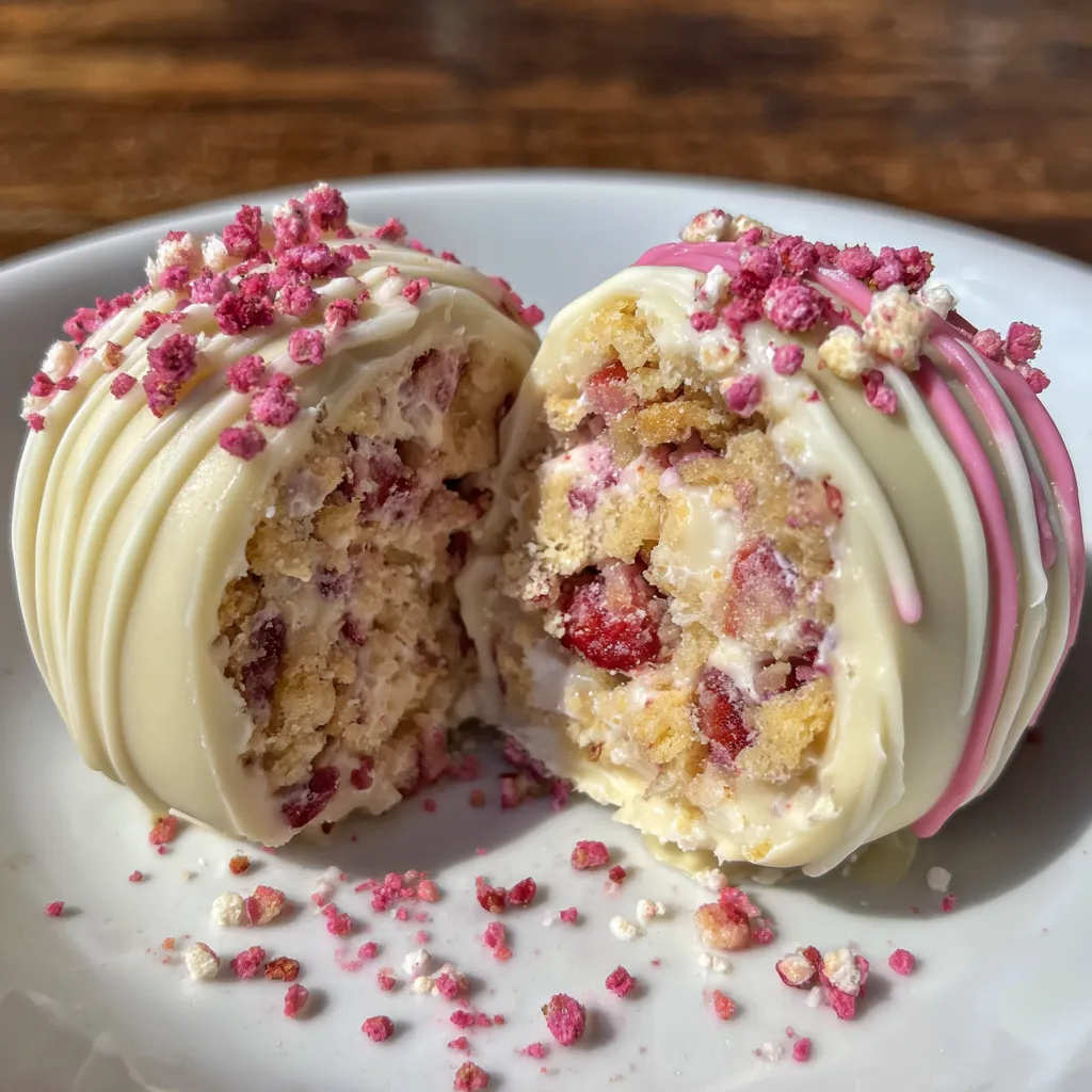 Easter egg chocolate dessert with filling
