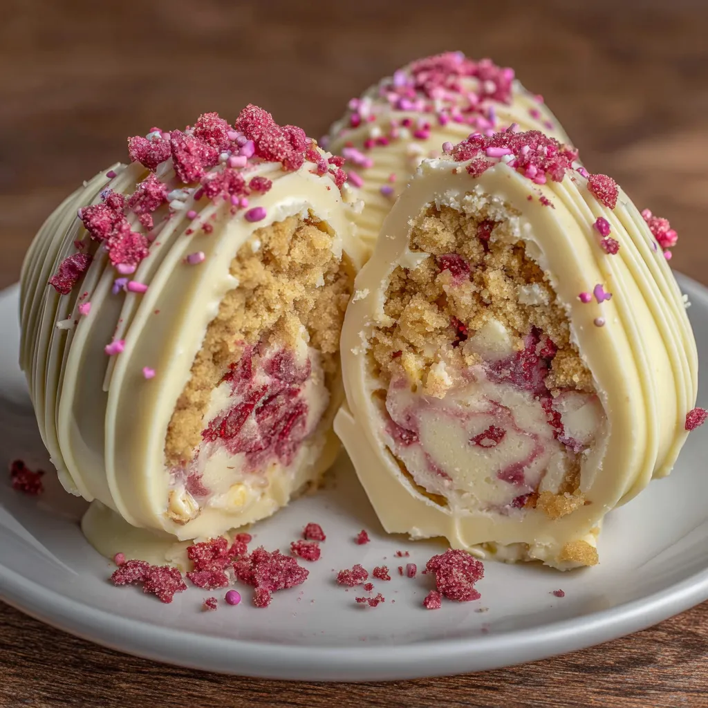 Strawberry shortcake Easter egg bombs