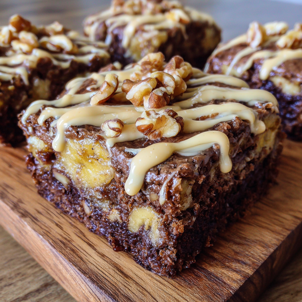 Banana Bread Brownies