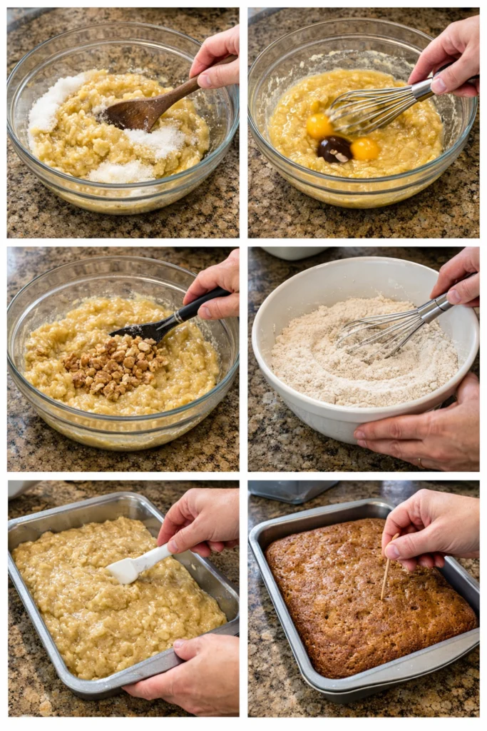 Banana Bread Brownies