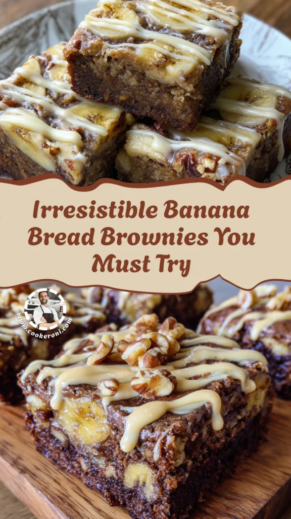 Banana Bread Brownies