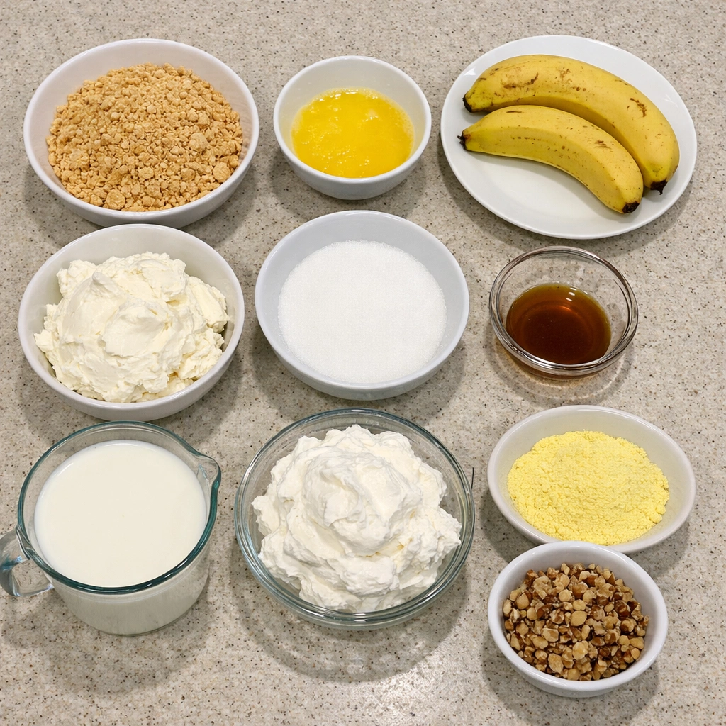 Banana Pudding Crunch Cheesecake