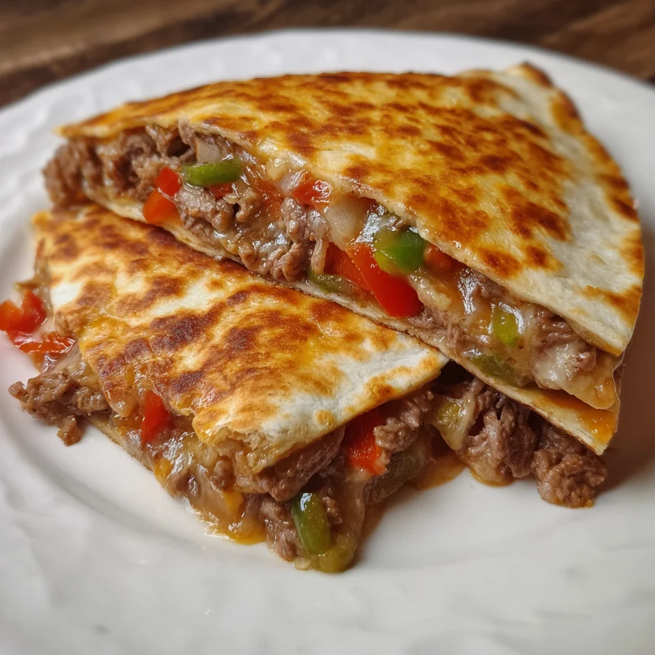 Beef and Cheese Quesadillas
