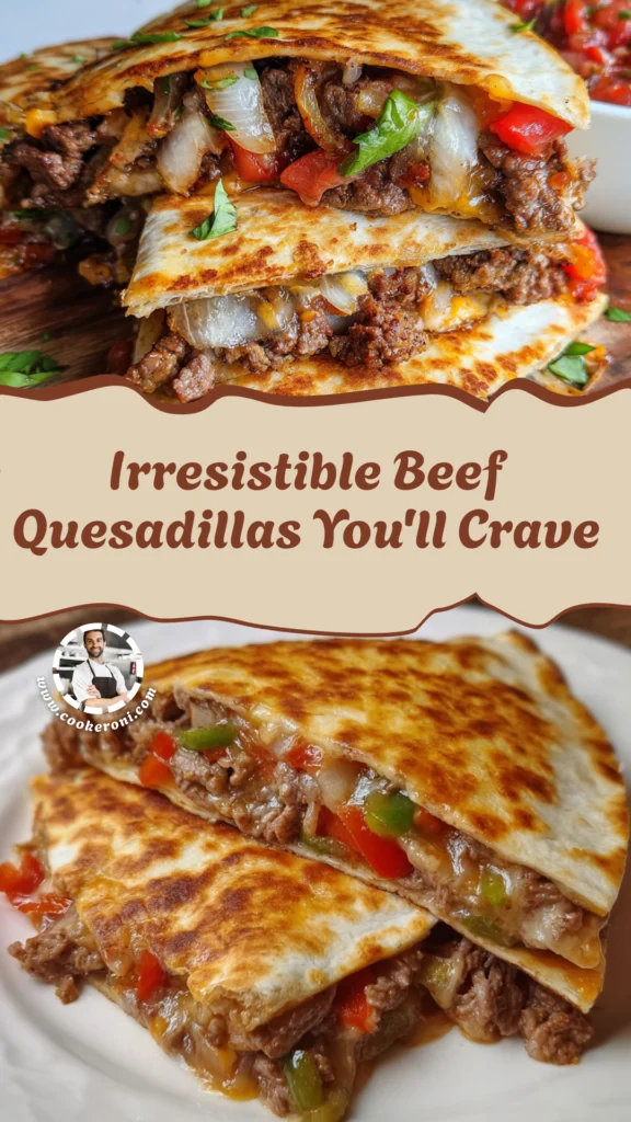 Beef and Cheese Quesadillas