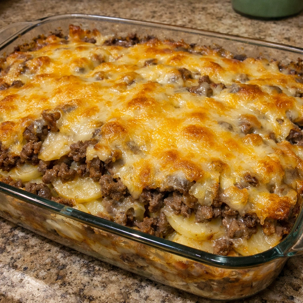Beef and Potato Casserole