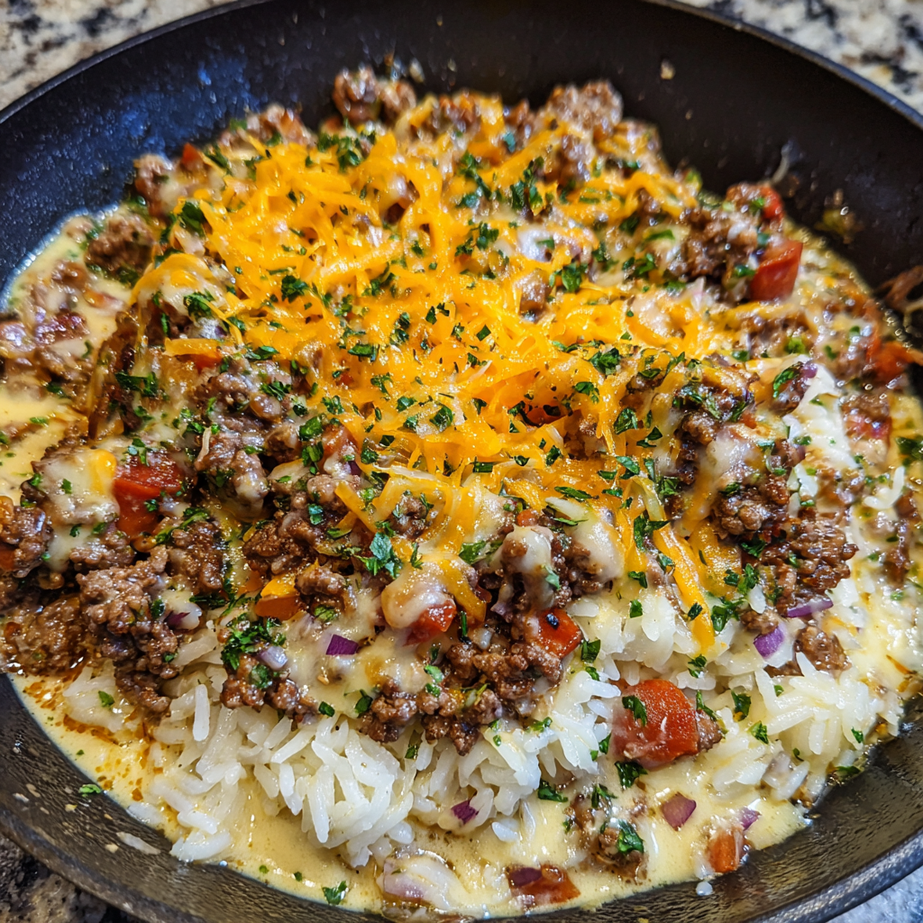 Beefy Garlic Butter Bowl