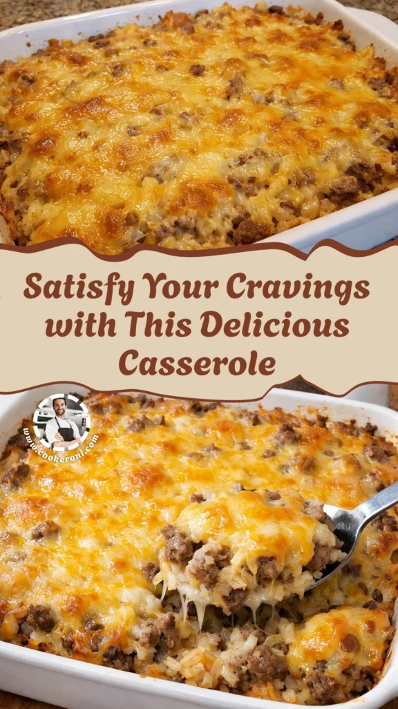 Best Ever Hamburger Hashbrown Casserole