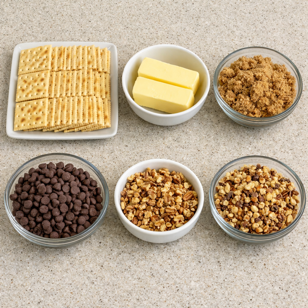 Buttery Saltine Cracker Toffee