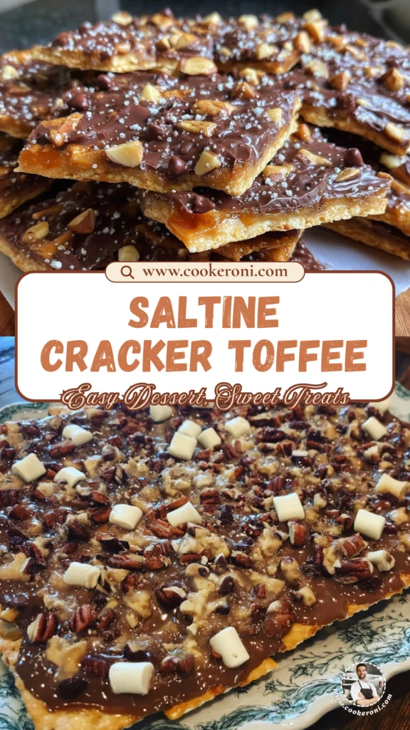 Buttery Saltine Cracker Toffee