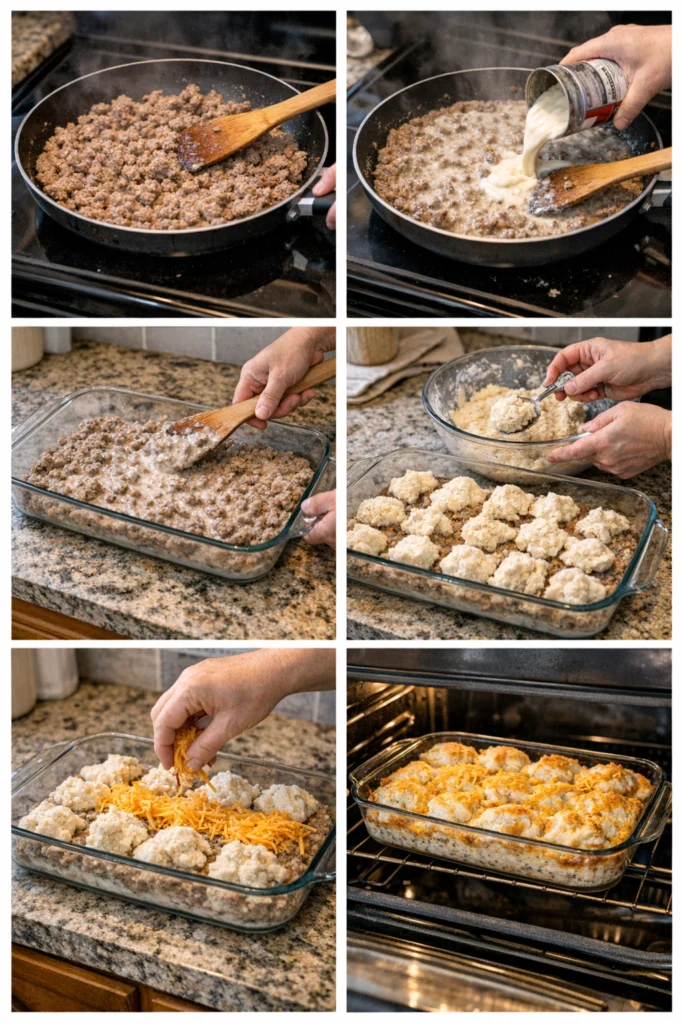 Cheddar Bay Beef Cobbler