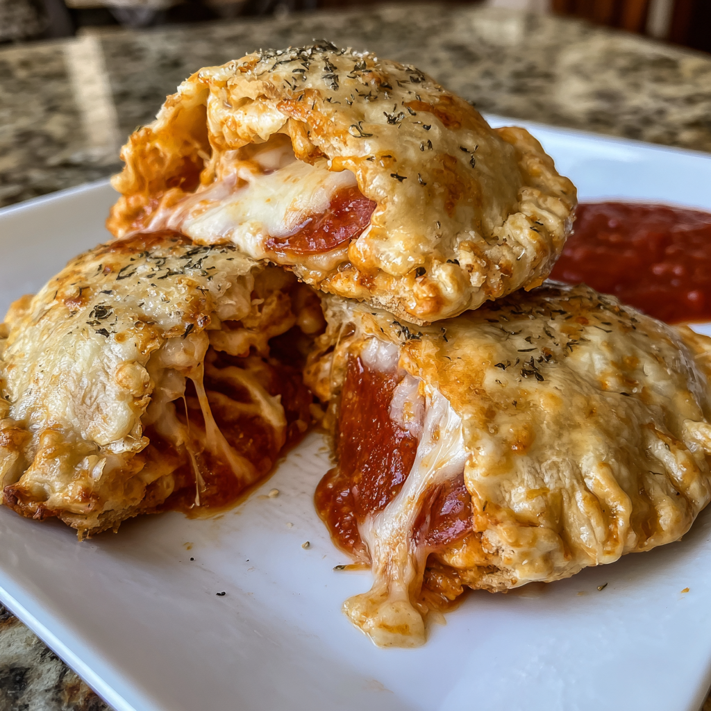 Cheesy Pizza Pockets