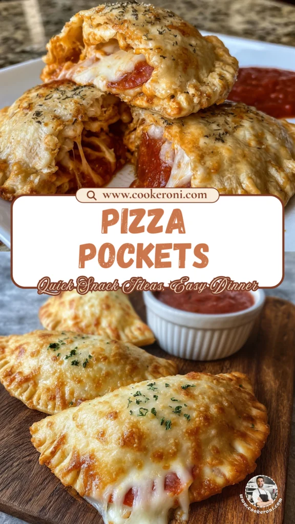 Cheesy Pizza Pockets