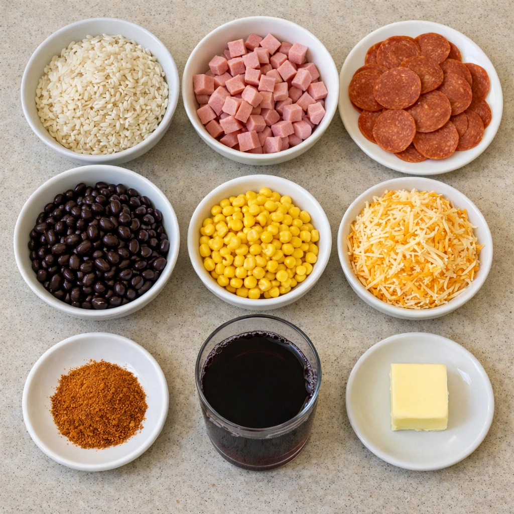 Cheesy Taco Rice Casserole