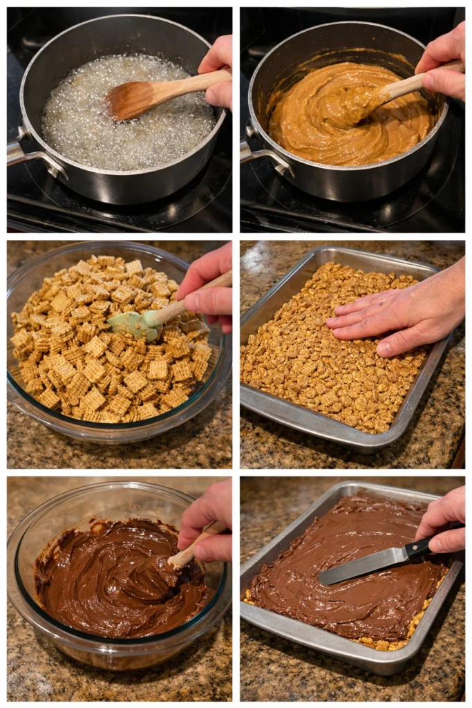 Chex Scotcheroo Bars