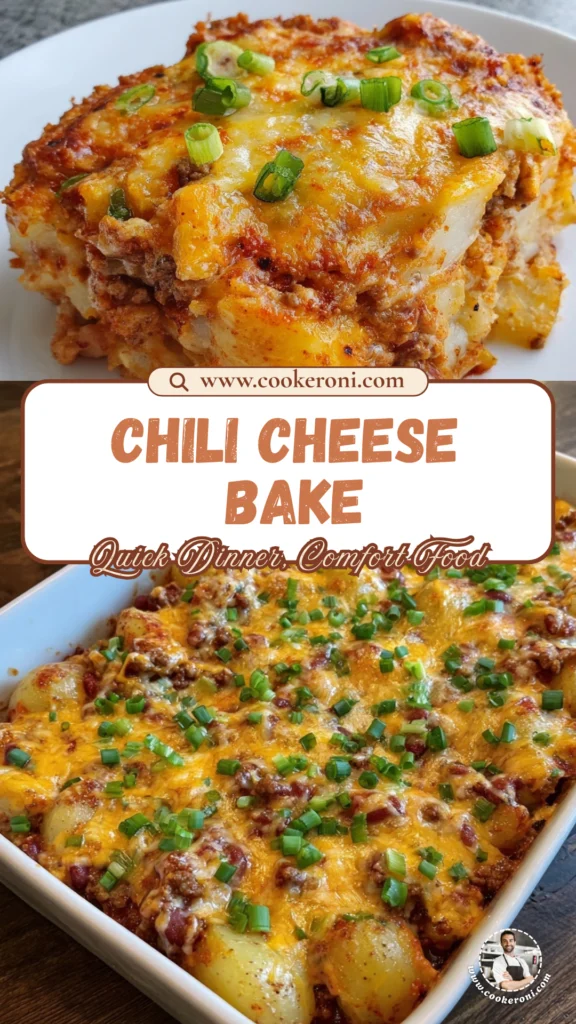 Chili Cheese Potato Bake