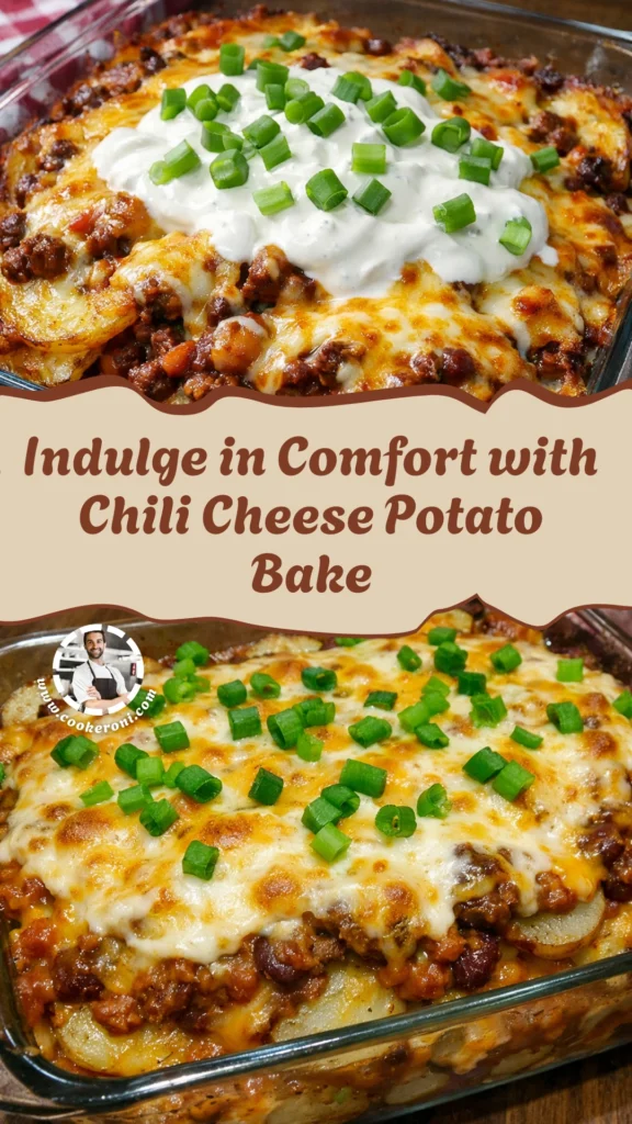 Chili Cheese Potato Bake