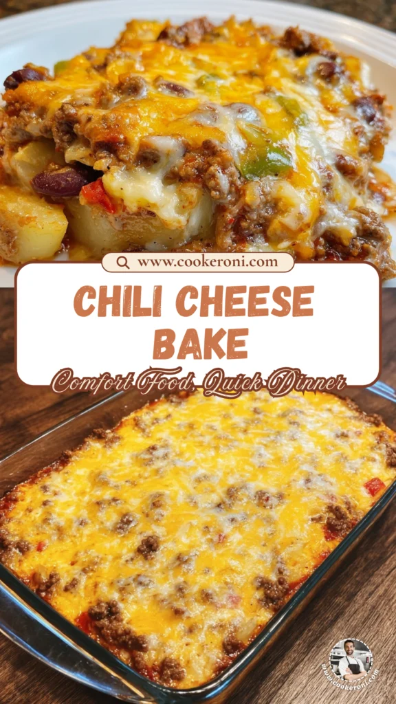 Chili Cheese Potato Bake